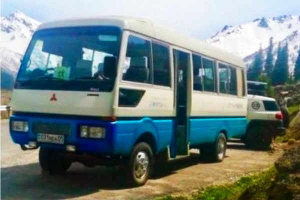 Автобус для экскурсий в Алтын-Эмель