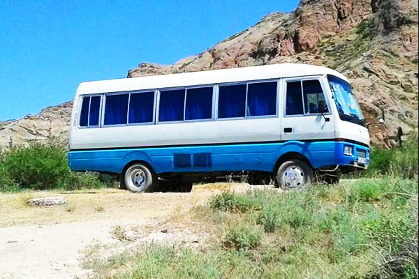 Altyn-Emel: 4WD Bus Tours