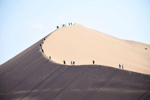 Singing Dunes in Kazakhstan