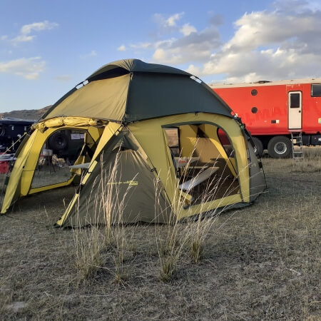 Кемпинг в палатках