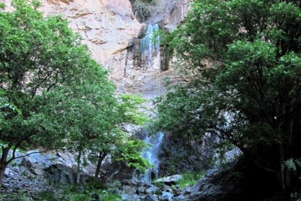 Snowy Falls in Altyn-Emel