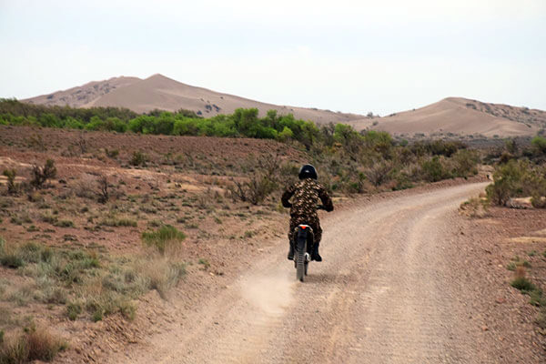 Singing Dune: Motorcycle Tour