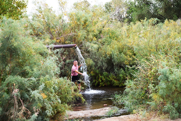 Warm Springs in Altyn-Emel