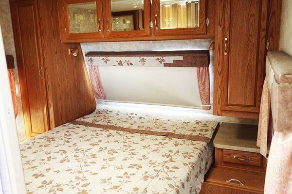 NASH Caravan: sleeping area