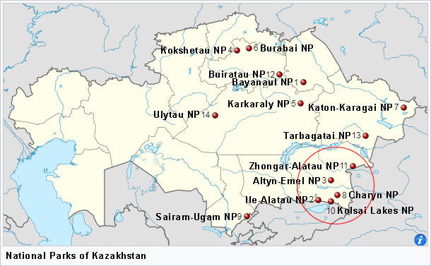 Kazakhstan National Parks