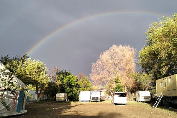 Altyn-Emel: Campsite