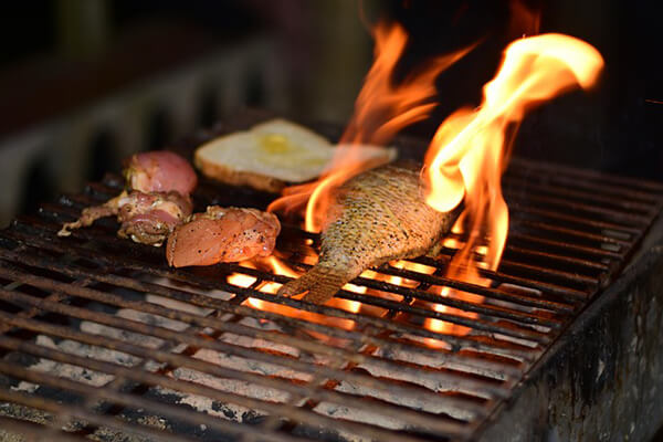 Caravansarai Campsite: Food