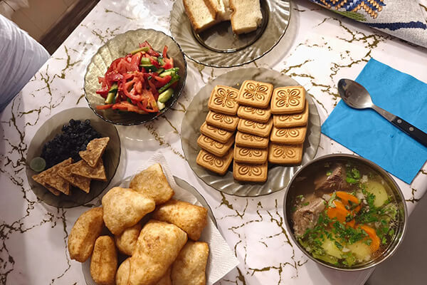 Caravansarai Campsite: Food