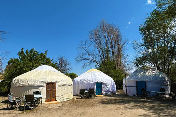 Altyn-Emel: Yurts