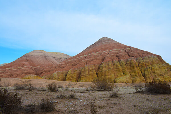 Aktau Mountains in Winter